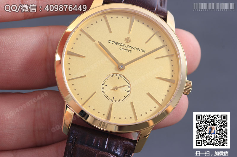 Vacheron Constantin江詩丹頓傳承系列1110U/000R-B085黃金色自動機械腕表