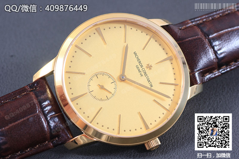 Vacheron Constantin江詩丹頓傳承系列1110U/000R-B085黃金色自動機械腕表