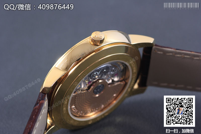 Vacheron Constantin江詩丹頓傳承系列1110U/000R-B085黃金色自動機械腕表