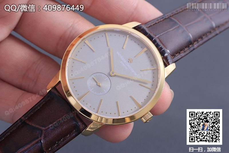 Vacheron Constantin江詩丹頓傳承系列1110U/000R-B085黃金色自動機械腕表