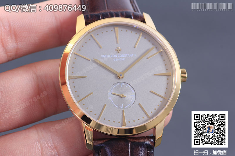 Vacheron Constantin江詩丹頓傳承系列1110U/000R-B085黃金色自動機械腕表