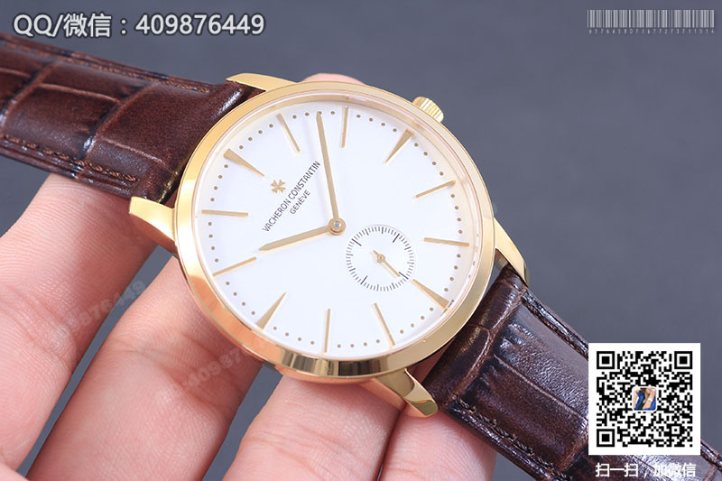 Vacheron Constantin江詩丹頓傳承系列1110U/000R-B085黃金色自動機械腕表