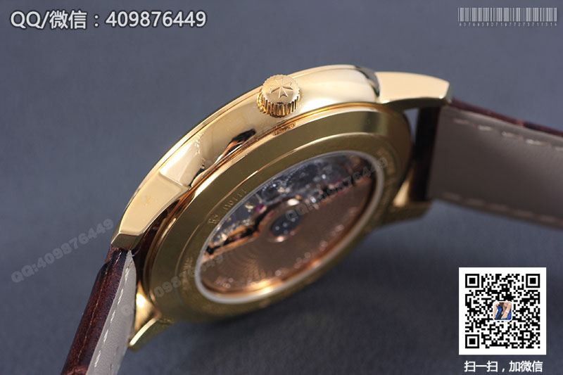 Vacheron Constantin江詩丹頓傳承系列1110U/000R-B085黃金色自動機械腕表