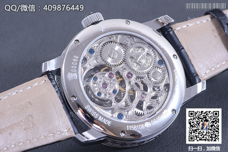 【頂級陀飛輪】Vacheron Constantin江詩丹頓藝術(shù)大師系列P6000A/000P-B025鏤空陀飛輪腕表