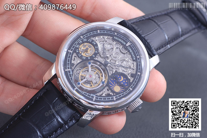 【頂級陀飛輪】Vacheron Constantin江詩丹頓藝術(shù)大師系列P6000A/000P-B025鏤空陀飛輪腕表