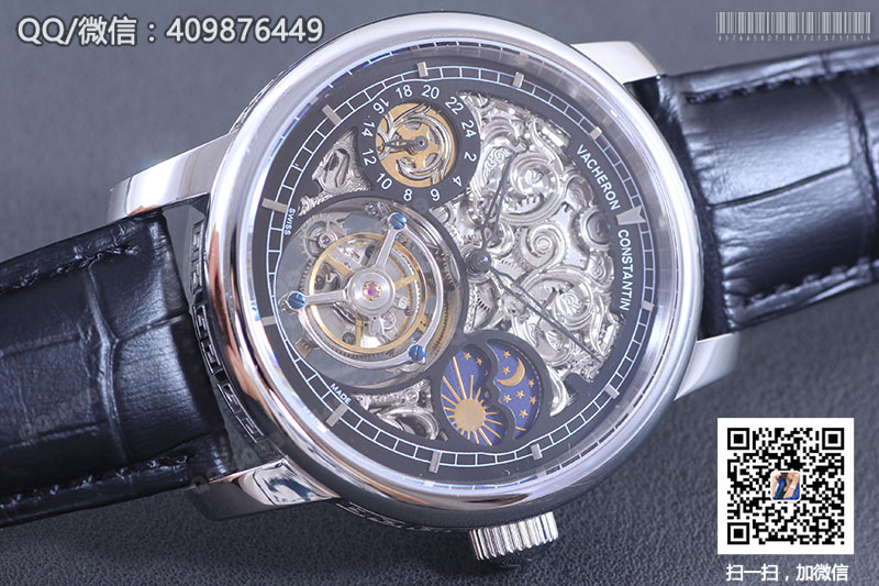 【頂級陀飛輪】Vacheron Constantin江詩丹頓藝術(shù)大師系列P6000A/000P-B025鏤空陀飛輪腕表