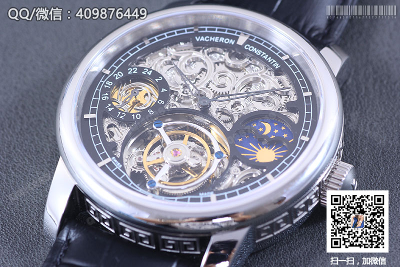 【頂級陀飛輪】Vacheron Constantin江詩丹頓藝術(shù)大師系列P6000A/000P-B025鏤空陀飛輪腕表