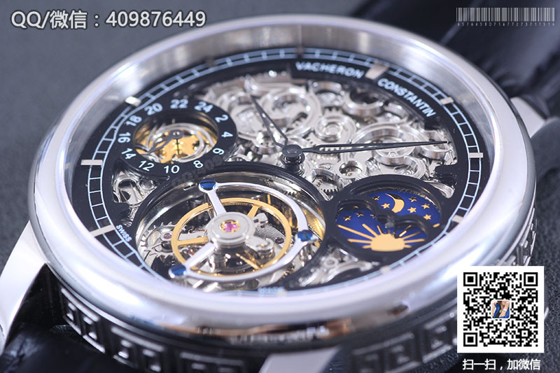 【頂級陀飛輪】Vacheron Constantin江詩丹頓藝術(shù)大師系列P6000A/000P-B025鏤空陀飛輪腕表