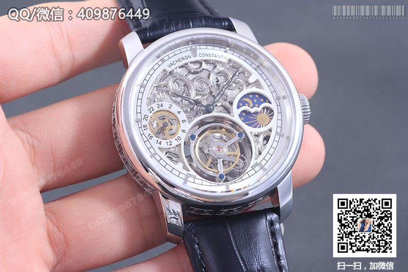 【頂級陀飛輪】Vacheron Constantin江詩丹頓藝術(shù)大師系列P6000A/000P-B025鏤空陀飛輪腕表