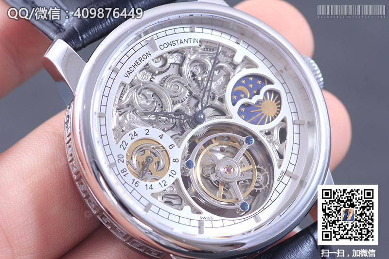 【頂級陀飛輪】Vacheron Constantin江詩丹頓藝術(shù)大師系列P6000A/000P-B025鏤空陀飛輪腕表