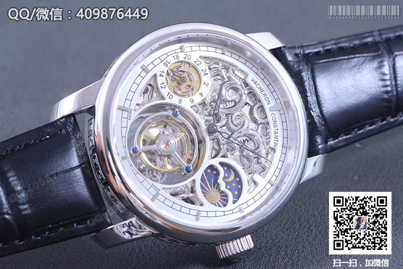 【頂級陀飛輪】Vacheron Constantin江詩丹頓藝術(shù)大師系列P6000A/000P-B025鏤空陀飛輪腕表