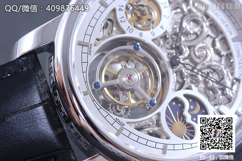 【頂級陀飛輪】Vacheron Constantin江詩丹頓藝術(shù)大師系列P6000A/000P-B025鏤空陀飛輪腕表