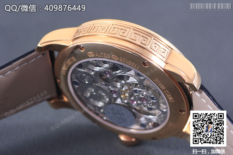 【頂級陀飛輪】Vacheron Constantin江詩丹頓藝術(shù)大師系列P6000A/000P-B025玫瑰金鏤空陀飛輪腕表