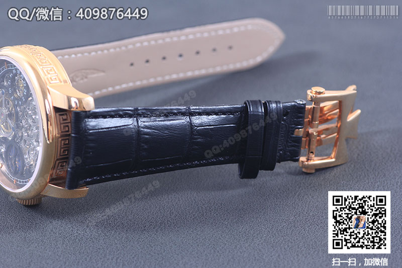 【頂級陀飛輪】Vacheron Constantin江詩丹頓藝術(shù)大師系列P6000A/000P-B025玫瑰金鏤空陀飛輪腕表