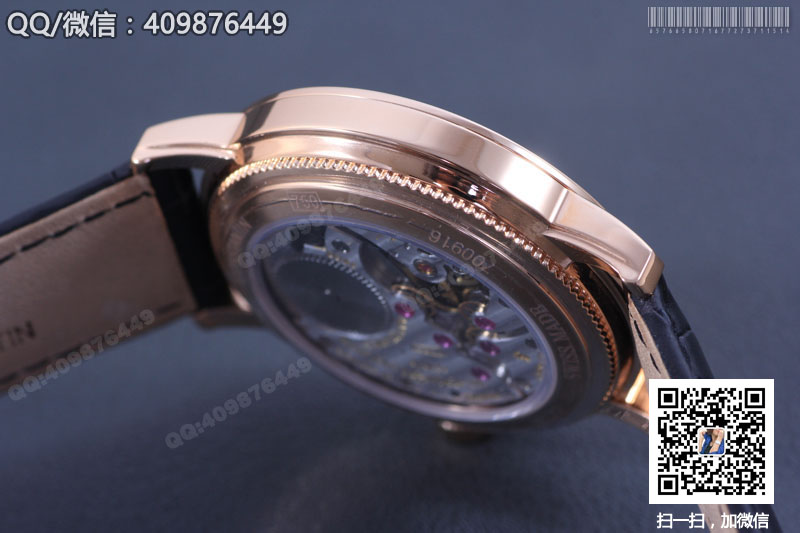 高仿江詩(shī)丹頓Vacheron Constantin TRADITIONNELLE系列82172/000R-9382黃金/玫瑰金機(jī)械腕表