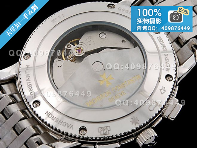 江詩丹頓VACHERON CONSTANTIN星月相萬年歷機(jī)械男表