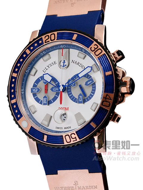 雅典Ulysse Nardin　多功能運動計時石英手表