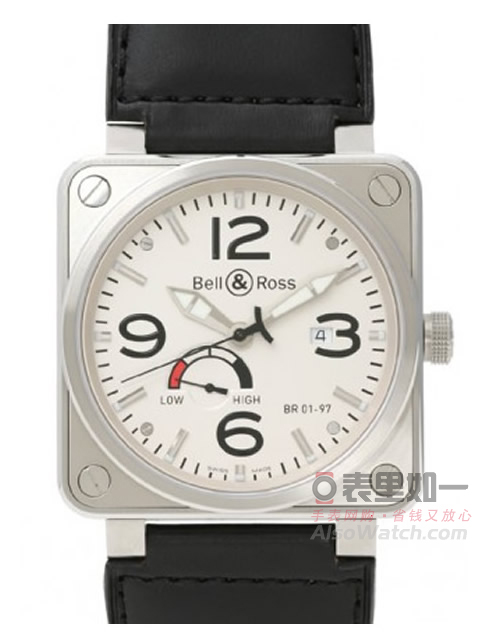 柏萊士Bell&Ross BR01-97 Power Reserve自動(dòng)機(jī)械腕表