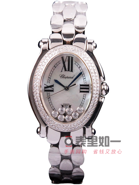 【1:1精品】蕭邦Chopard女士Happy Sport系列  鏡面走鉆 白色表盤/貝母表盤 女士腕表