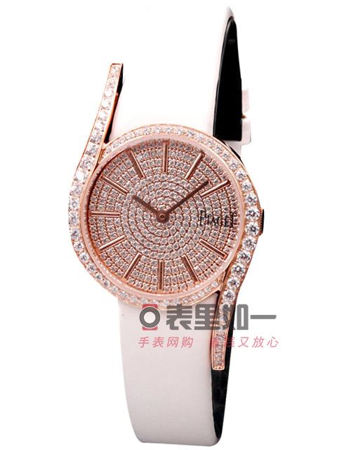 伯爵Piaget Limelight系列滿天星表盤時尚石英女士腕表G0A38167