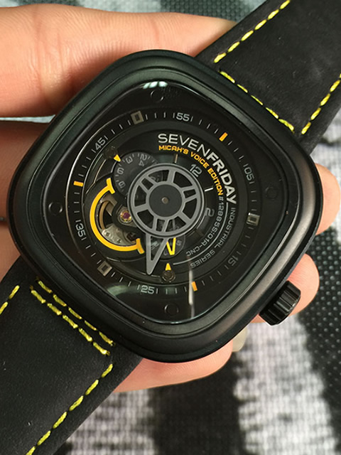 【一比一】七個星期五 SevenFriday MICAH'S VOICE PVD外殼 黑色面