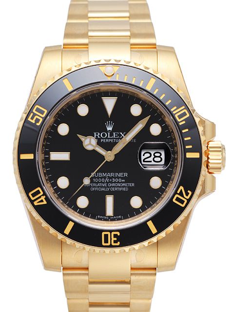 一比一精仿勞力士 Rolex 潛航者 Submariner 116618LN 黑水鬼