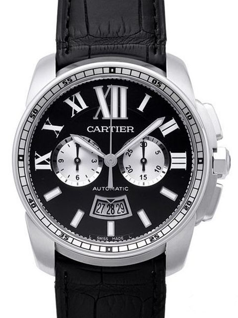 高仿卡地亞CARTIER CALIBRE DE CARTIER 系列W7100060自動(dòng)機(jī)械腕表