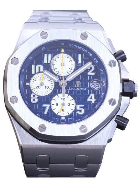 Audemars Piguet愛彼皇家橡樹離岸型系列26470ST.OO.A027CA.01石英計(jì)時(shí)腕表