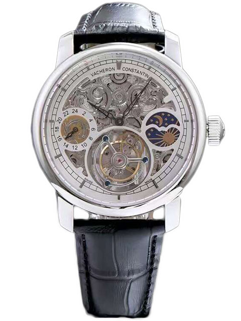 【頂級陀飛輪】Vacheron Constantin江詩丹頓藝術(shù)大師系列P6000A/000P-B025鏤空陀飛輪腕表