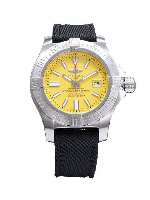 百年靈BREITLING AVENGER復仇者系列機械腕表A077I19PRS 條訂刻度