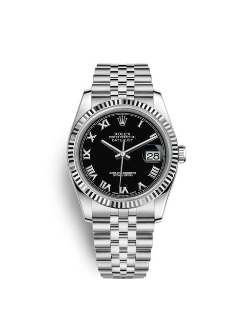 勞力士Rolex日志型系列DateJust 116234-0086機械男表（黑色面）