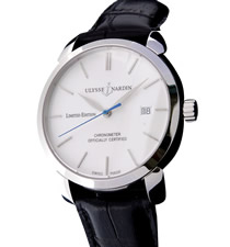 雅典Ulysse Nardin 自動機(jī)械背透腕表