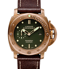 【ZF廠青銅】高仿沛納海Panerai Submersible限量珍藏版 PAM00382男士機械手表 青銅外殼