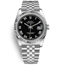 勞力士Rolex日志型系列DateJust 116234-0086機(jī)械男表（黑色面）