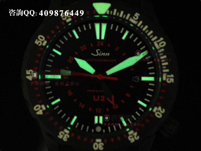 德國品牌-辛恩Sinn  U2系列S(1020.020) 專業(yè)潛水腕表